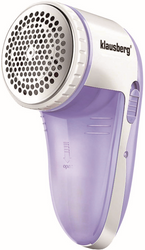 Golarka do ubrań, zasilana na akumulator z możliwością ładowania, fioletowo-biała, Klausberg, KB-7803 KB-7803