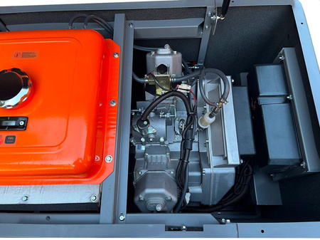 Agregat prądotwórczy jednofazowy DIESEL 14/15,5kW KD198 - KRAFT&DELE