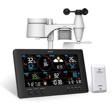 Stacja meteorologiczna SWS 12500 WiFi Stacje pogodowe SENCOR