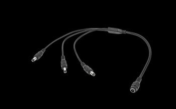 Kabel 1 x Gn.DC 2,1/5,5-3x wtyk DC 2,1/5,5 LX3323