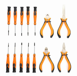 Zestaw śrubokrętów i szczypiec 14szt. . KD10894 - KRAFT&DELE