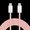 Kabel USB typu C - USB typu C 60 W 1 m różowy Kruger&Matz Basic