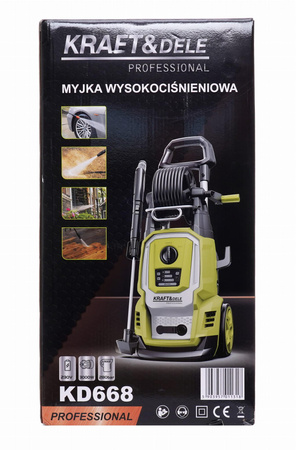 MYJKA WYSOKOCIŚNIENIOWA 3000W 280BAR KD668 - KRAFT&DELE