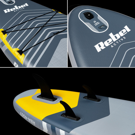 Deska SUP REBEL ACTIVE RBA-4507 - szara
