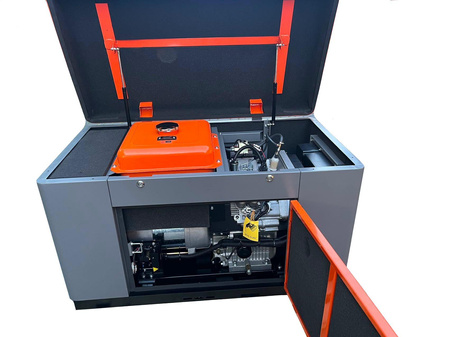 Agregat prądotwórczy jednofazowy DIESEL 14/15,5kW KD198 - KRAFT&DELE