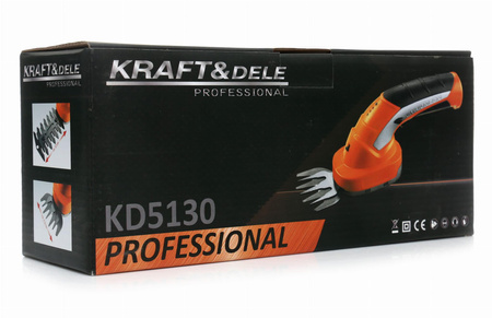 Akumulatorowe nożyce do trawy, krzewów KD5130 - KRAFT&DELE