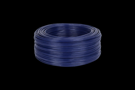 Kabel 2 x RCA-3mm niebieski