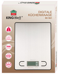 Waga kuchenna, srebro-kolor, 5kg KINGHoff KH-1821