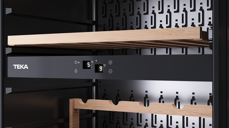 Chłodziarka do wina do zabudowy na 93 butelki Sommelier RVI 30097 GBK TEKA