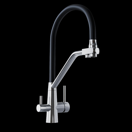 BATERIA KUCHENNA GLOBALO OLINTIO BLACK/INOX 1.1 