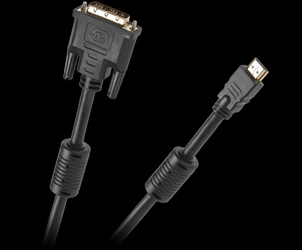 Kabel DVI-HDMI 5m GOLD v1.3b