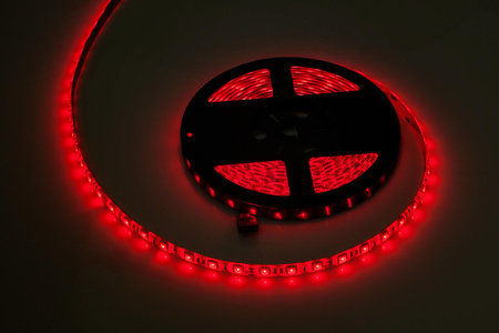 Sznur diodowy 5m Rebel RGB (300x5050 SMD) , wodoodporny- białe PCB