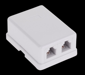 Gniazdo abonenckie telef.6P4Cx2