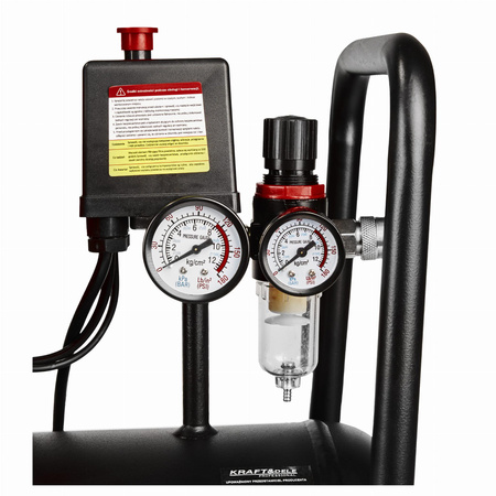 KOMPRESOR BEZOLEJOWY 24L KD1385 - KRAFT&DELE