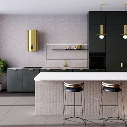 Okap kuchenny Heweno 39.3 Light Gold Mat GLOBALO