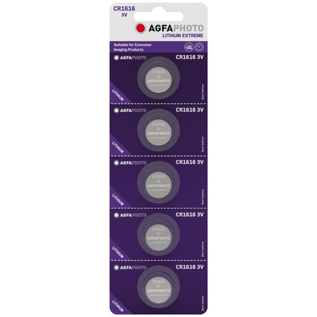 Bateria AgfaPhoto CR1616 bl./5szt