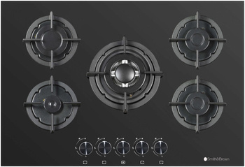 Płyta gazowa do zabudowy 5-palnikowa Smith&Brown SHO-G572-BP5