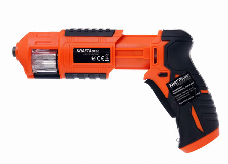 Wkrętarka AKU 1300mAh LED + Bity KD1574 - KRAFT&DELE