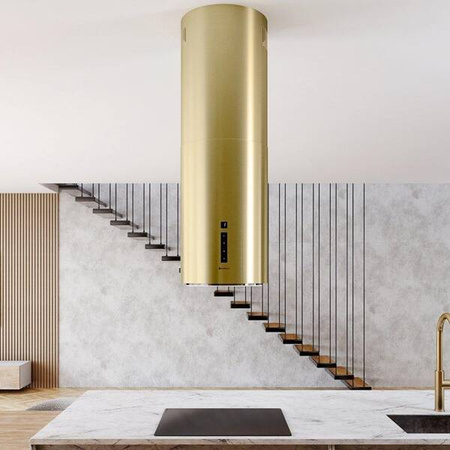 Okap kuchenny GLOBALO Heweno Isola 39.2 Light Gold Mat GLOBALO