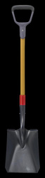 Łopata z szeroką łyżką CAT J-Series D-Handle Square Point (4897066122045) - Cat