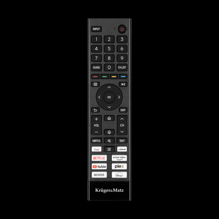 Telewizor Kruger&Matz 65&quot; UHD smart DVB-T2/S2 H.265 Hevc