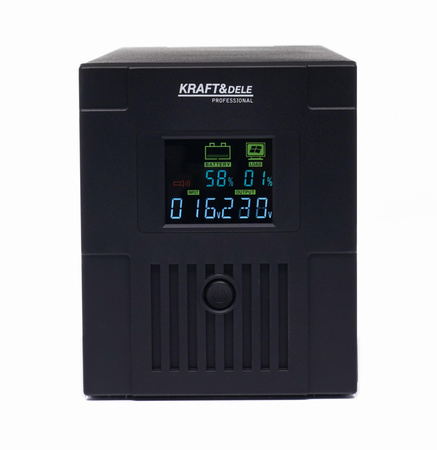 Zasilacz awaryjny UPS 2000VA LCD KD1930 - KRAFT&DELE