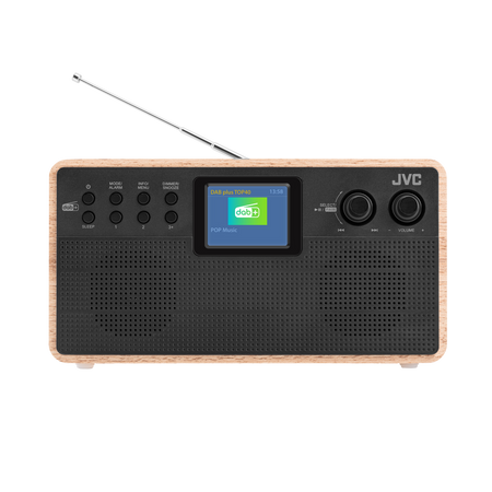 JVC radio DAB+ RA-E731B DAB, drewno (RTV_JVC_00040) - JVC