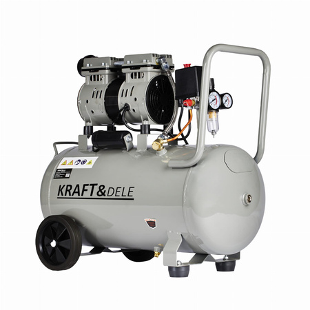 KOMPRESOR BEZOLEJOWY 50L KD1396 - KRAFT&DELE