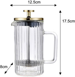 Zaparzacz do kawy/herbaty z dociskiem poj. 0,35l KB7759 KB-7759