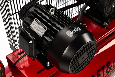 Kompresor olejowy 200L 3 Tłoki KD1474 + Seperator - KRAFT&DELE