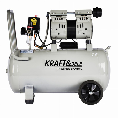 KOMPRESOR BEZOLEJOWY 50L KD1396 - KRAFT&DELE