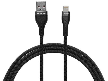 Kabel TRACER USB A - Lightning 1m BK