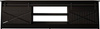 Szafka RTV GRANERO 200x56,7x35 czarny/czarny poł