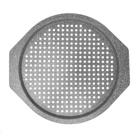 Forma, blacha do pizzy, szary marmurek Ø33cm Klausber KB-7497
