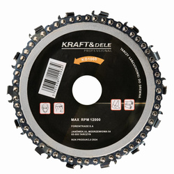 Tarcza łańcuchowa 125mm KD1060 - KRAFT&DELE