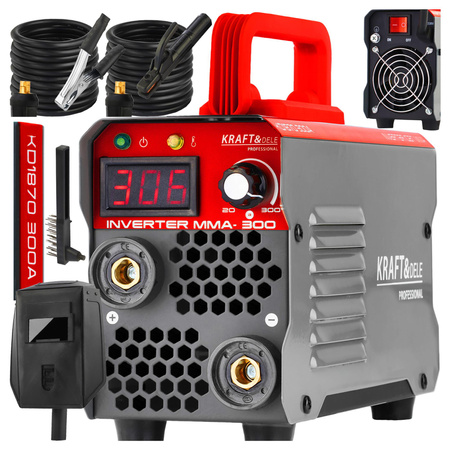 Spawarka inwertorowa MMA 300A KD1870 - KRAFT&DELE