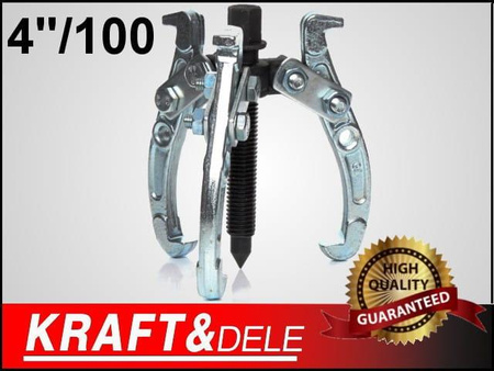 Ściągacz do łożysk 3-ramienny 4" 100mm KD1107 - KRAFT&DELE