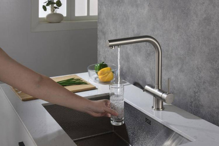 Apala 4-way kolor stali bateria 4 drożna Apala 4-way kolor stali bateria 4 drożna Blue Water