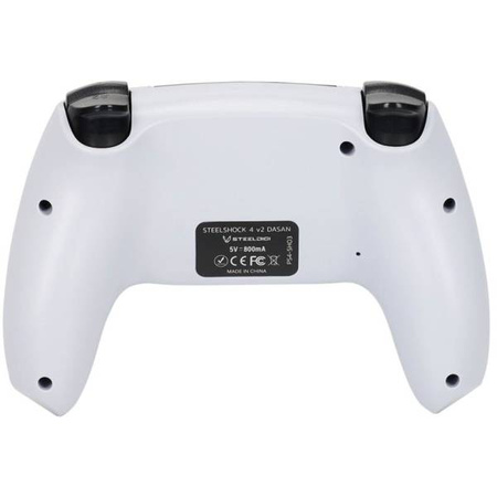 SteelDigi kontroler STEELSHOCK v2 Dasan PS4 biały (GAAKSDI00090N0) - SteelDigi