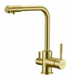 Amanda - mosiądz antyczny Blue Water