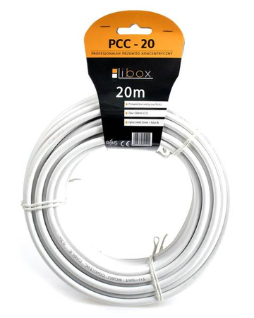 Kabel ant. RG6 20m PCC20 LIBOX