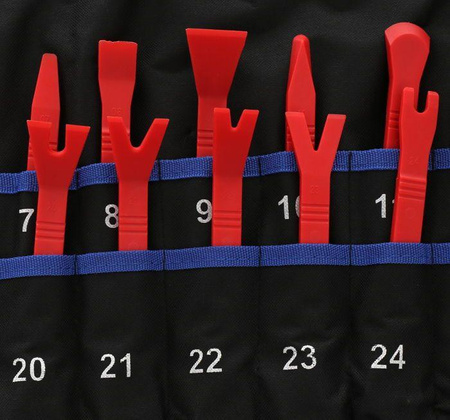 Zestaw ściągaczy do tapicerki 27 el. KD1130 - KRAFT&DELE