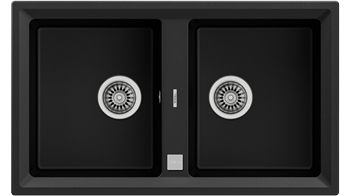 Zlewozmywak STONE 90 B-TG CARBON TEKA