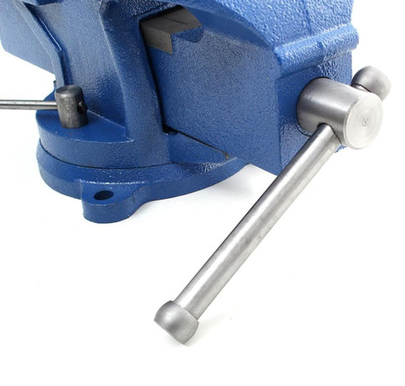 Imadło obrotowe 200 mm z kowadłem KD1104 - KRAFT&DELE