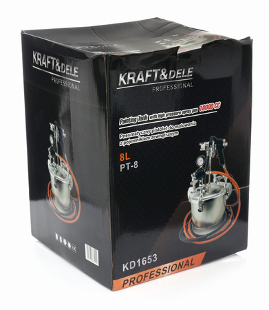 AGREGAT MALARSKI PNEUMATYCZNY 8L KD1653 - KRAFT&DELE