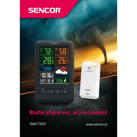 Stacja meteorologiczna SWS 7300 Stacje pogodowe SENCOR