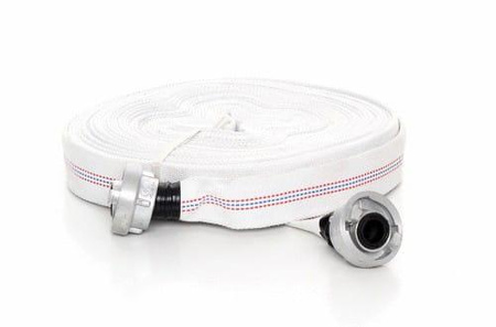 Wąż strażacki 1" 20m ze złączką KD781 - KRAFT&DELE