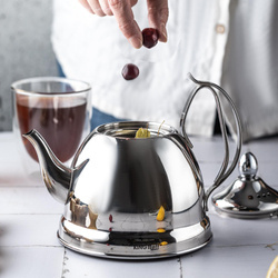 Imbryk z sitkiem, stal 1l Kinghoff KH-3761