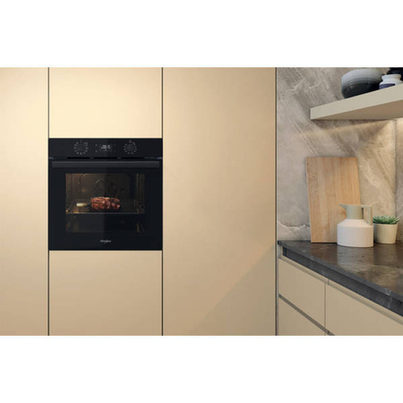 Piekarnik elektryczny do zabudowy Whirlpool: kolor czarny - OMR58CU1B 859991660030