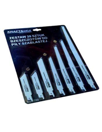 Brzeszczot do piły szablastej 28szt. KD10780 - KRAFT&DELE